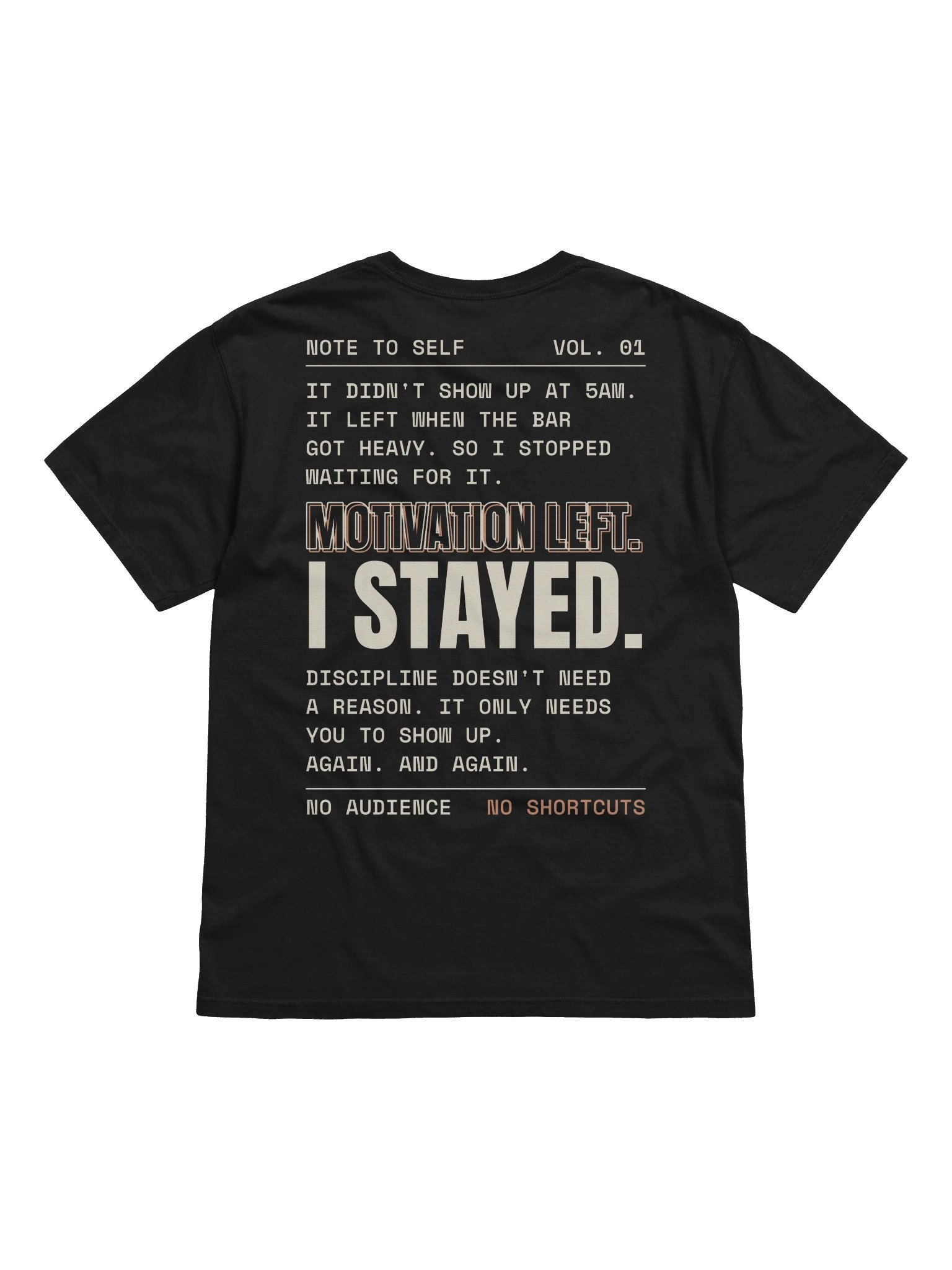 I Stayed Oversized Gym Tee | Pump Cover product image (1)