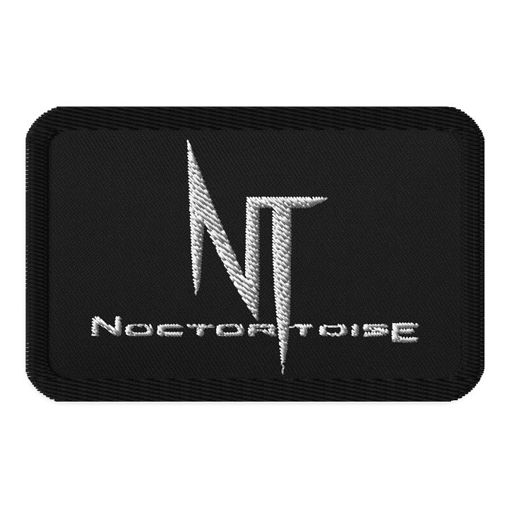 Noctortoise embroidered patch product image (1)