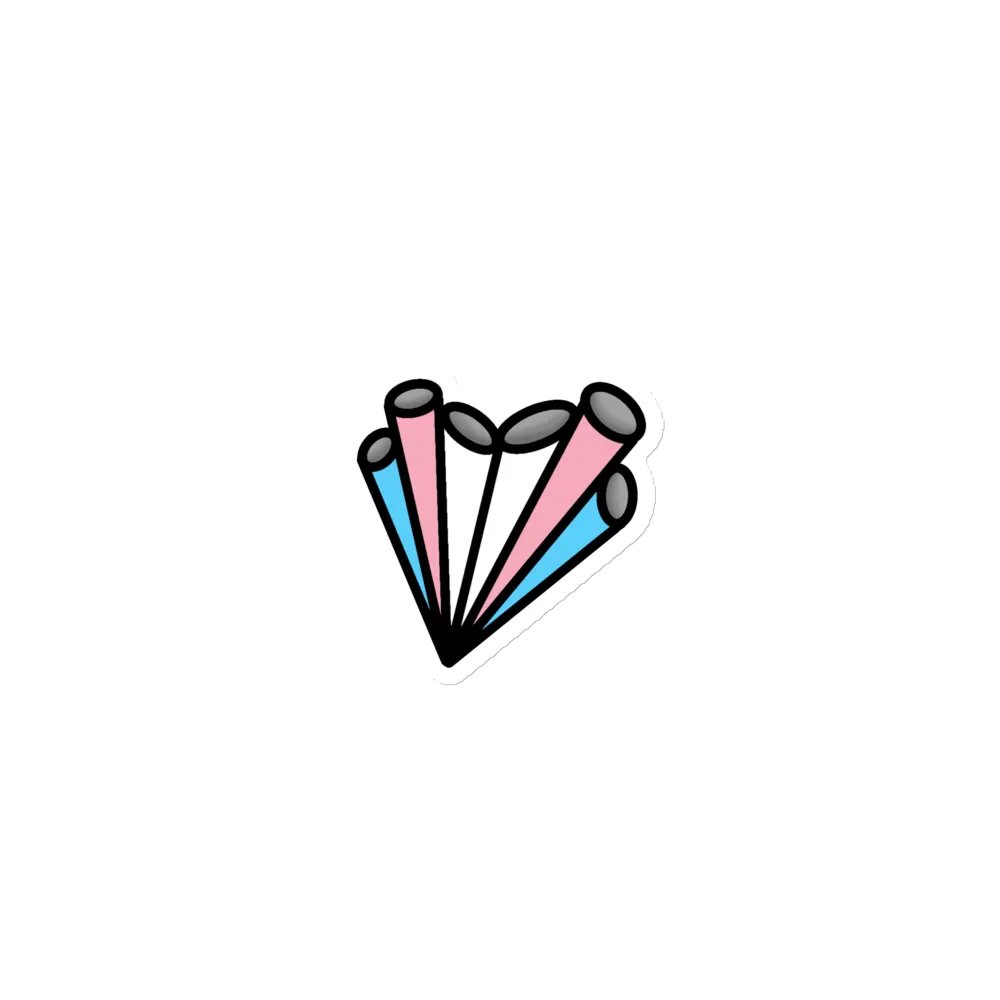 Trans heart magnet product image (1)