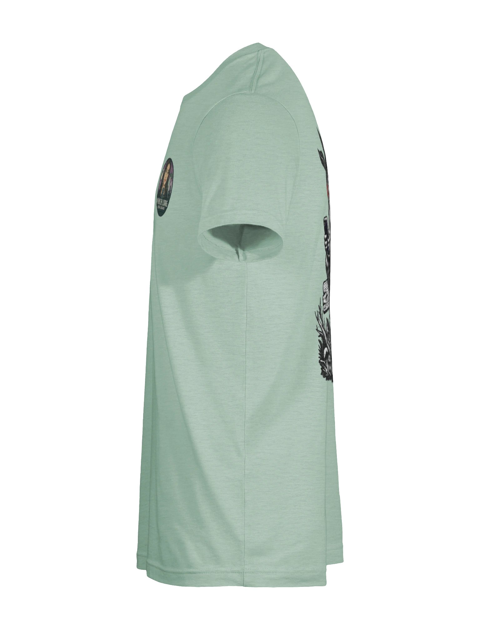 MOBILE MOTHMAN W/ FRONT LOGO SUPER SOFT T-SHIRT (HEATHERED COLORS PT.1) product image (11)