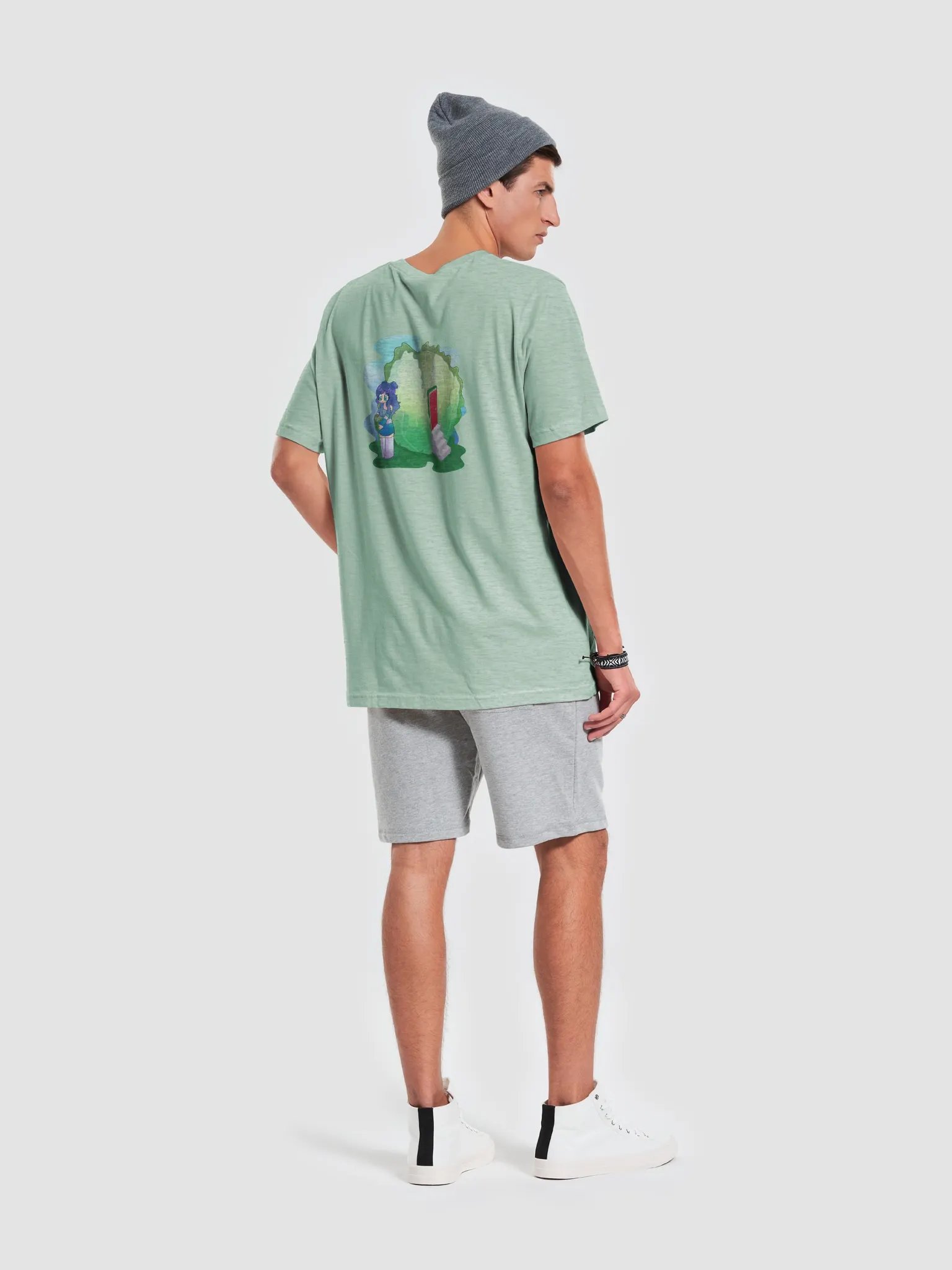 Lettuce Melon Home T-Shirt (Back Design) product image (4)
