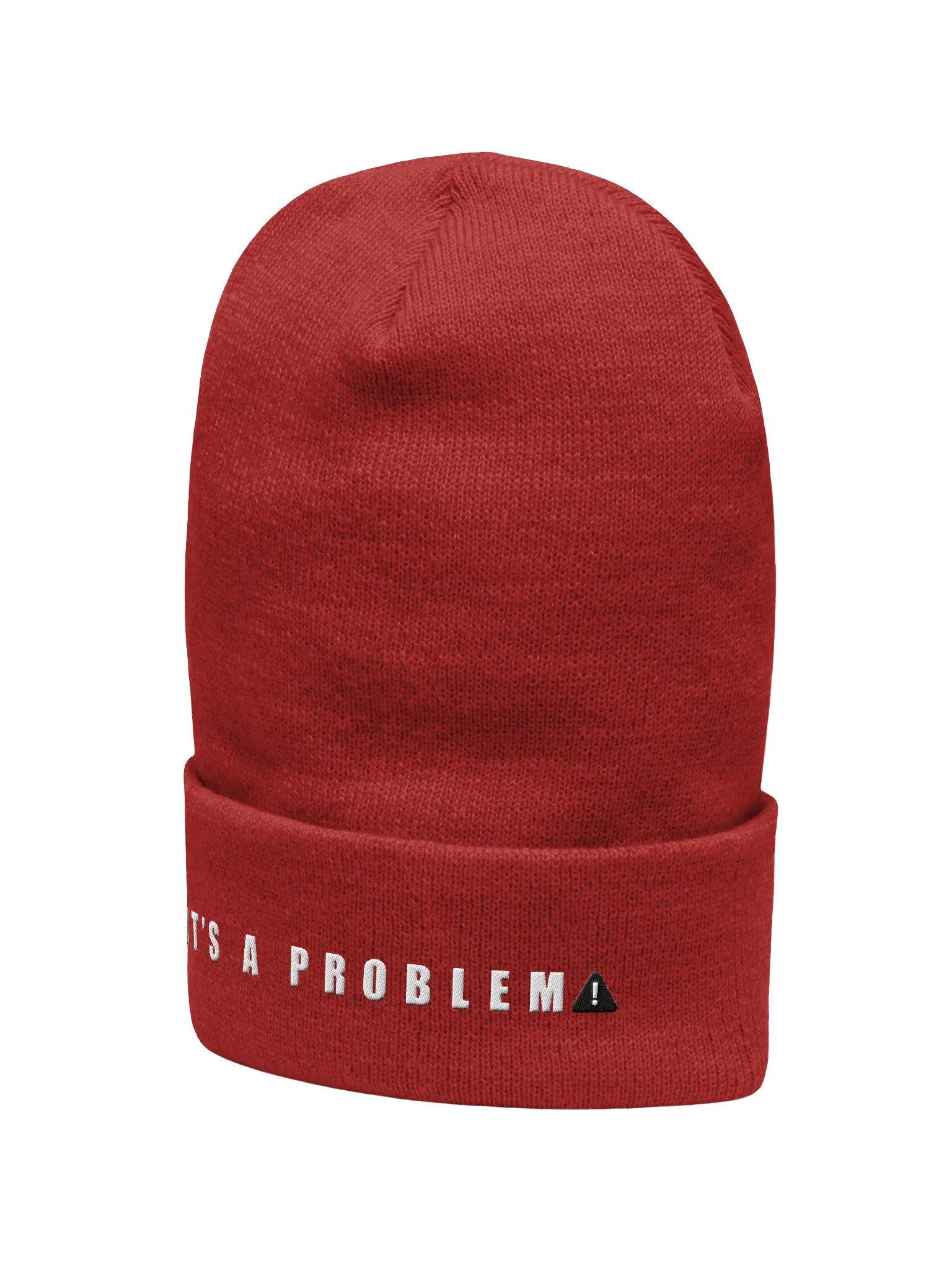 Yupoong Cuffed Beanie - IT'S A PROBLEM! product image (27)