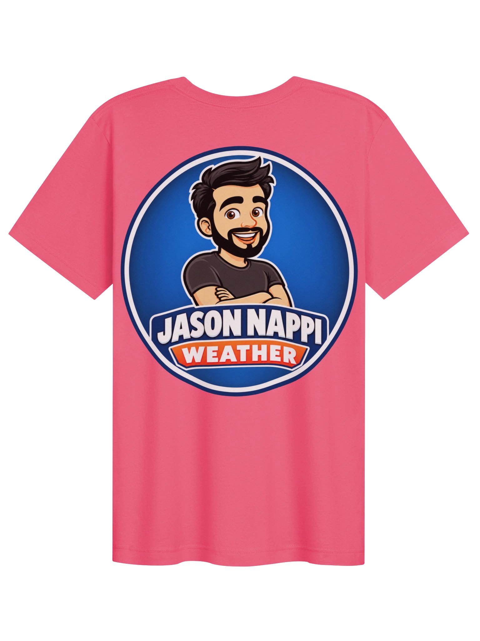 Jason Nappi Weather Signature Logo Tee Pink product image (2)