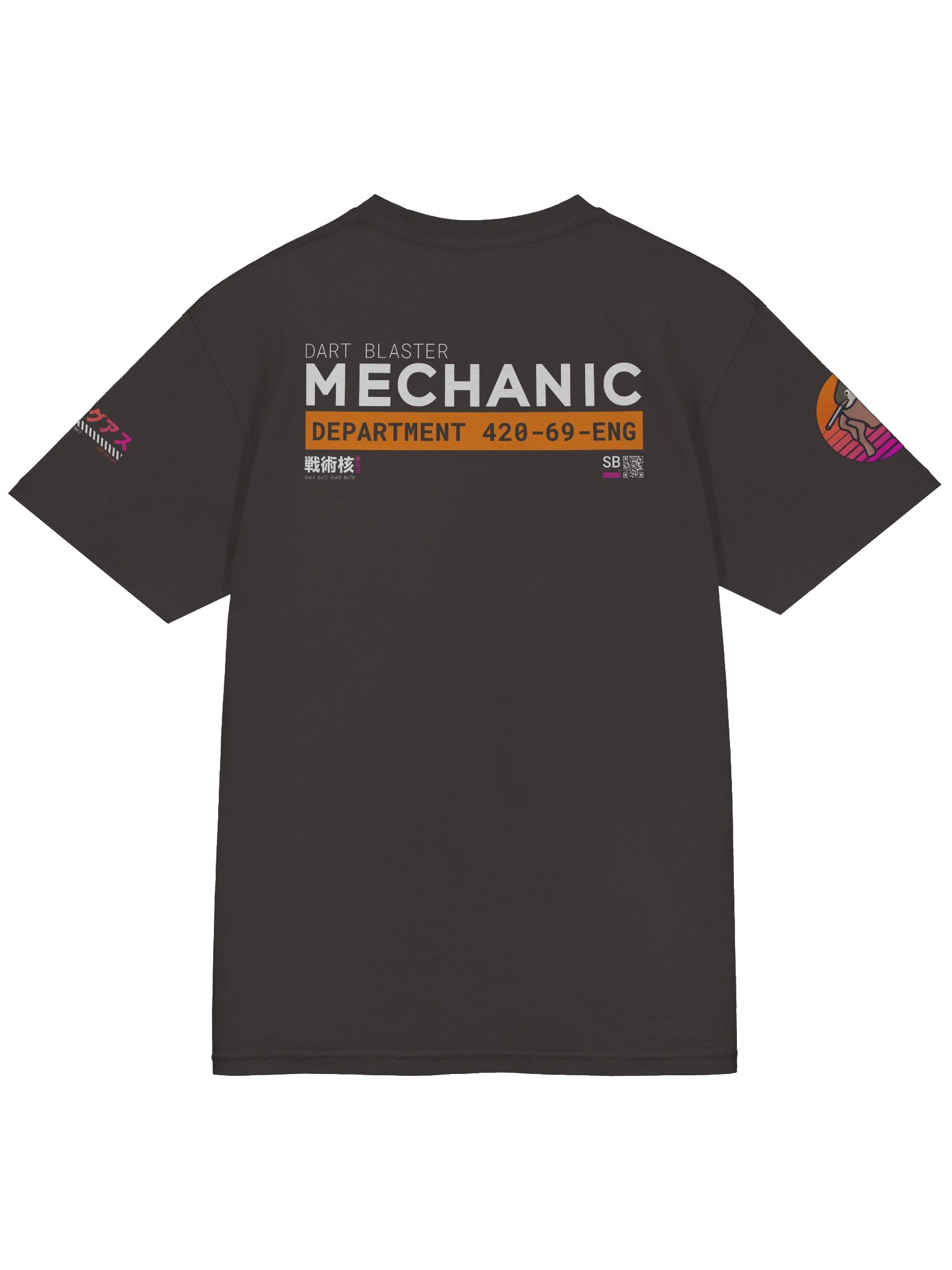 Cyberpunk Sillybutts Megacorp T-Shirt (Brandon Diaz Art) product image (10)