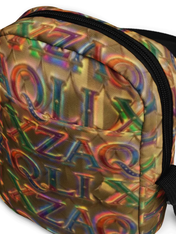 XZAQLI Liquid Gold Monogram Utility Crossbody Bag product image (7)