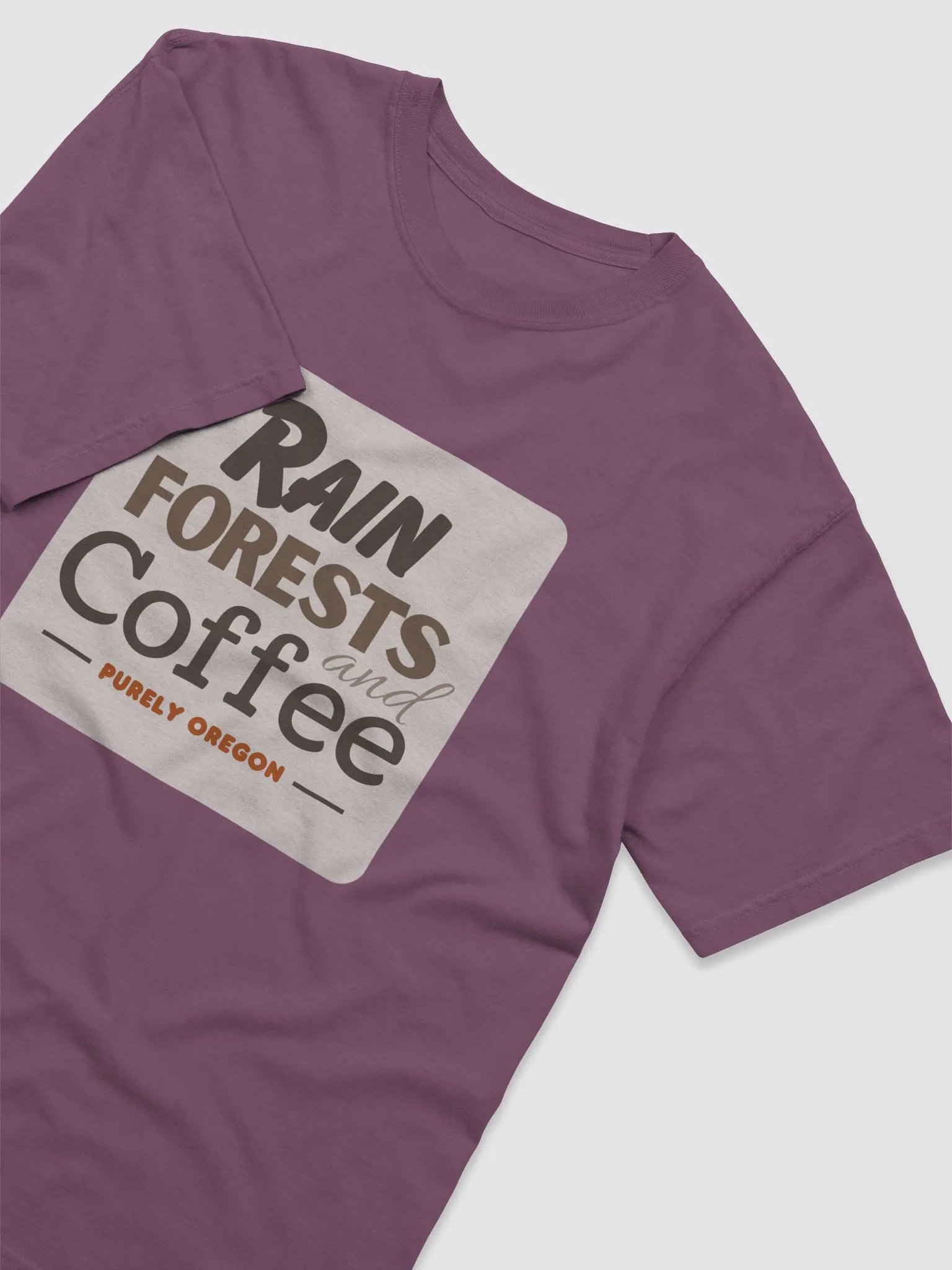 Oregon Coffee: Purely Oregon Garment Dyed Heavy Weight Tee product image (3)