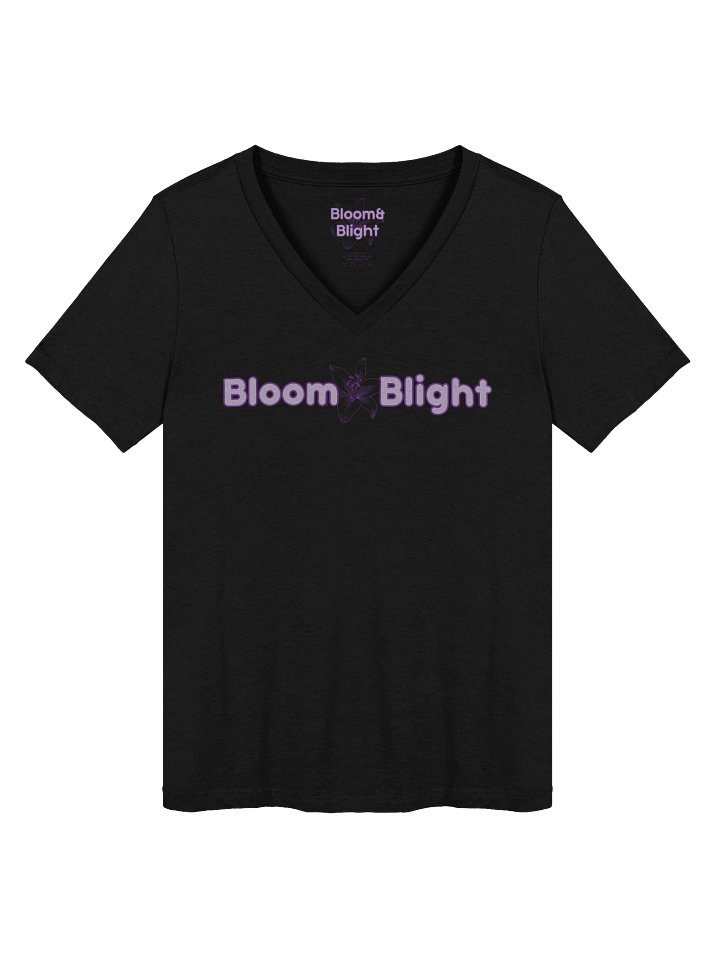 Bloom&Blight Logo V-Neck T-shirt product image (1)
