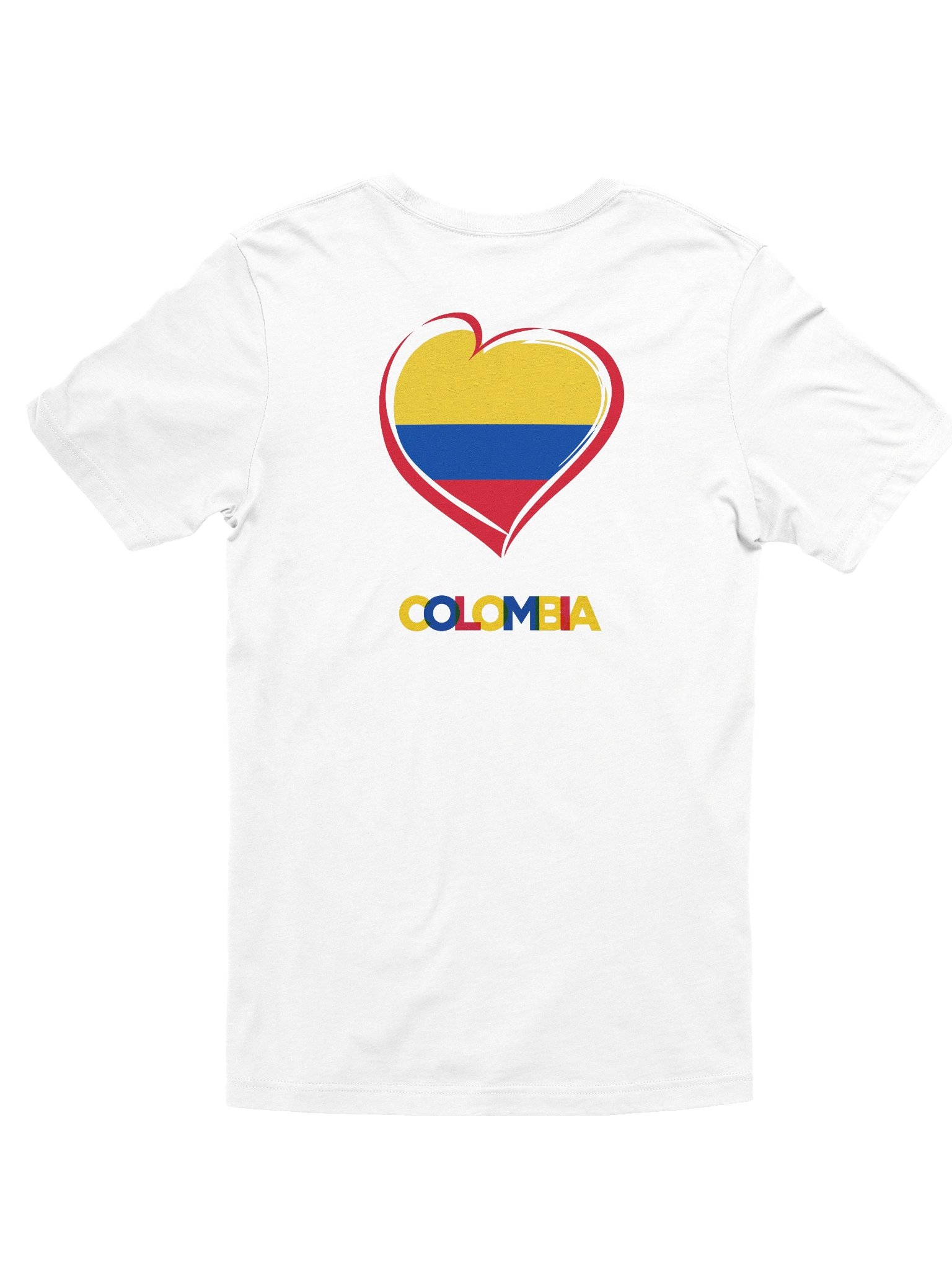 Colombia Heart Color Block Tee product image (7)