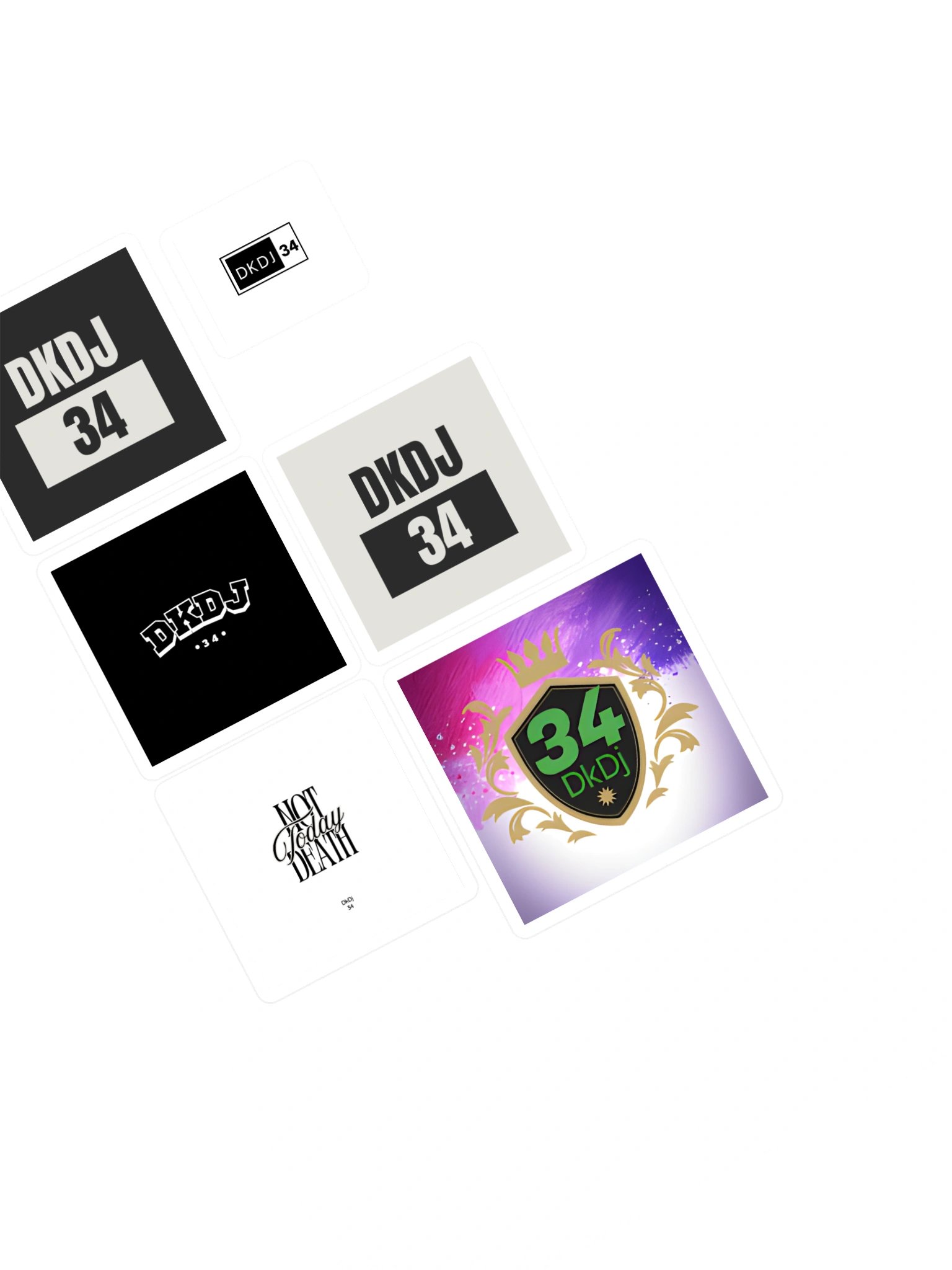 DkDj34 Sticker sheet product image (1)
