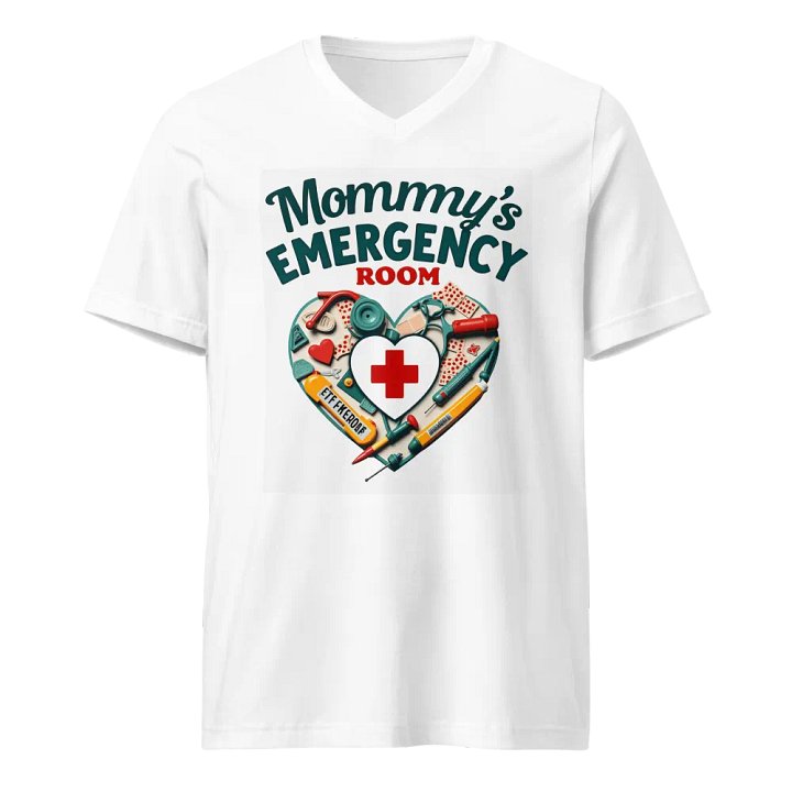 Mommy's Emergency Room V-Neck Tee product image (5)