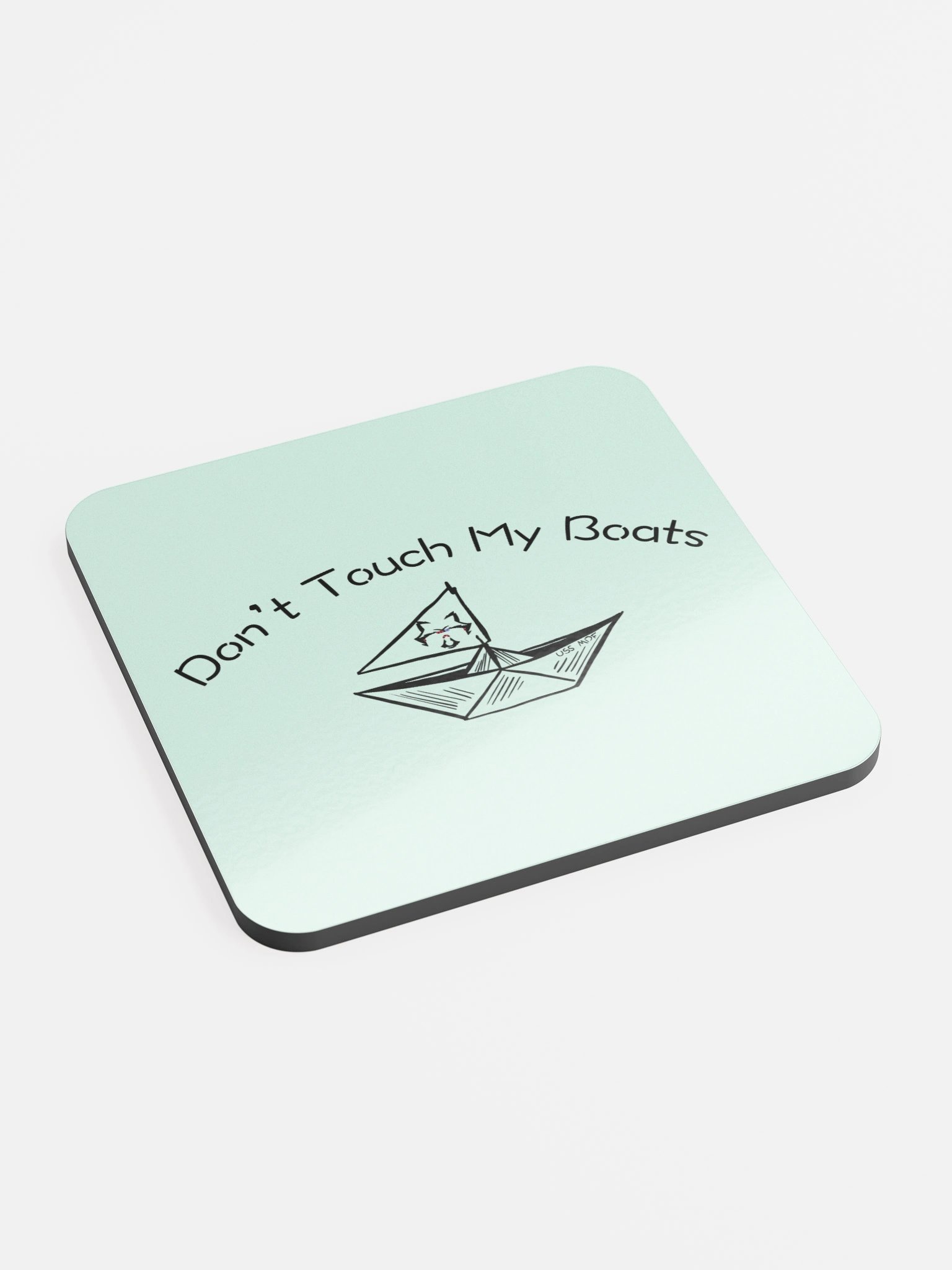 Don't Touch My Boats Coaster product image (2)