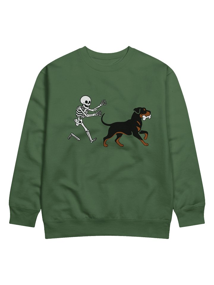 Rottweiler Chase the Bone Premium Sweatshirt product image (5)