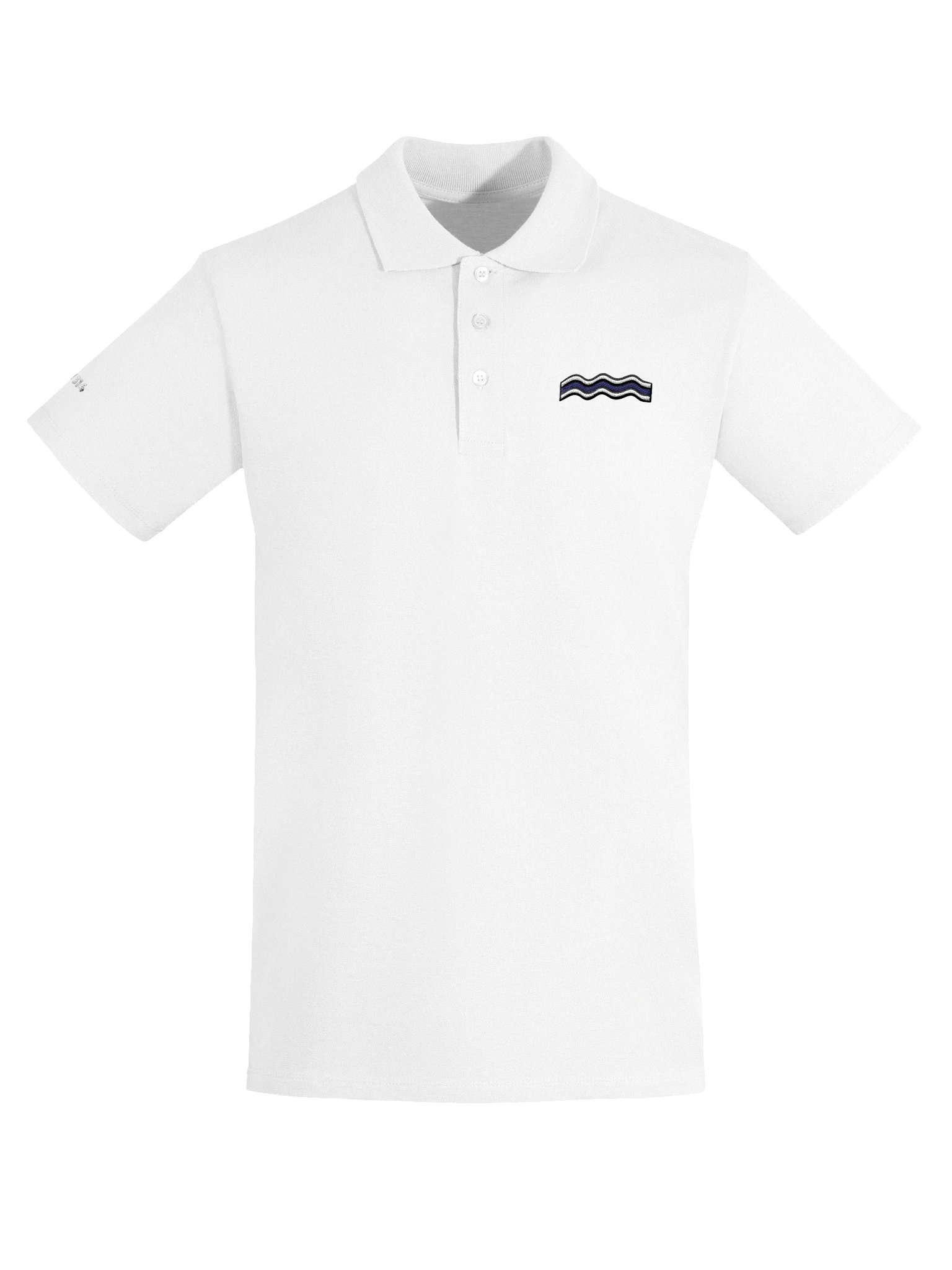 River Embroidered Polo - White product image (5)