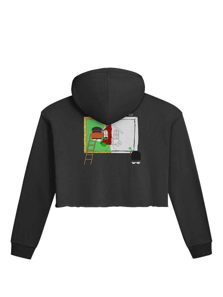 Be Artistic Crop Top Hoodie product image (1)