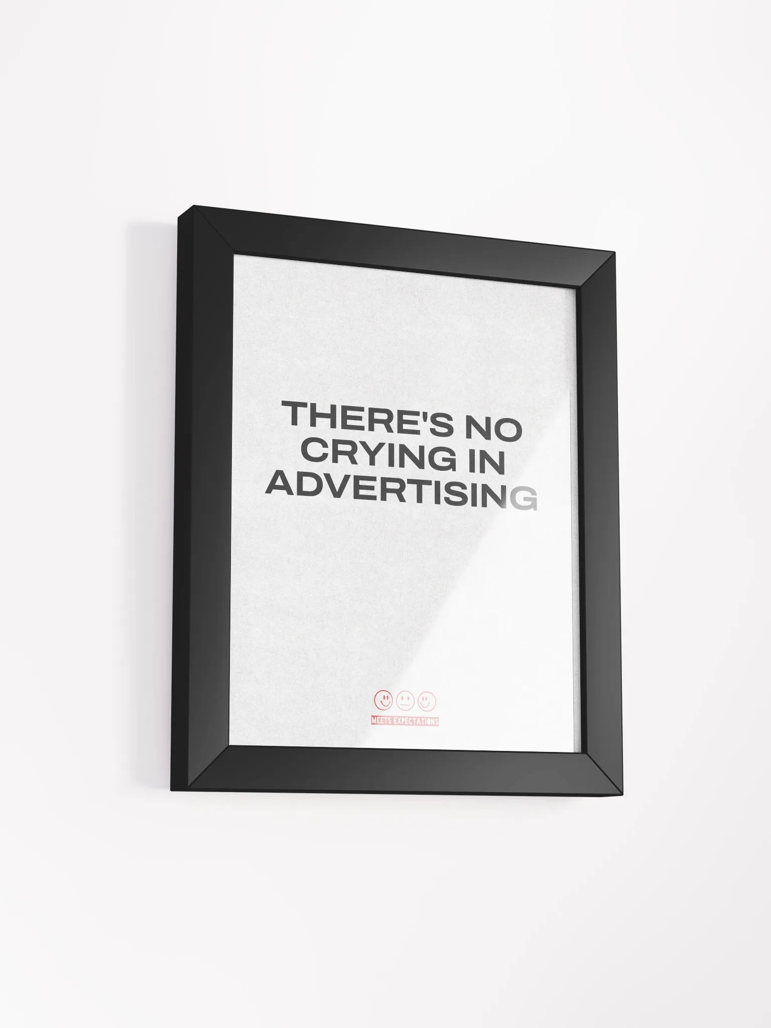 No Crying in Advertising - Poster product image (2)