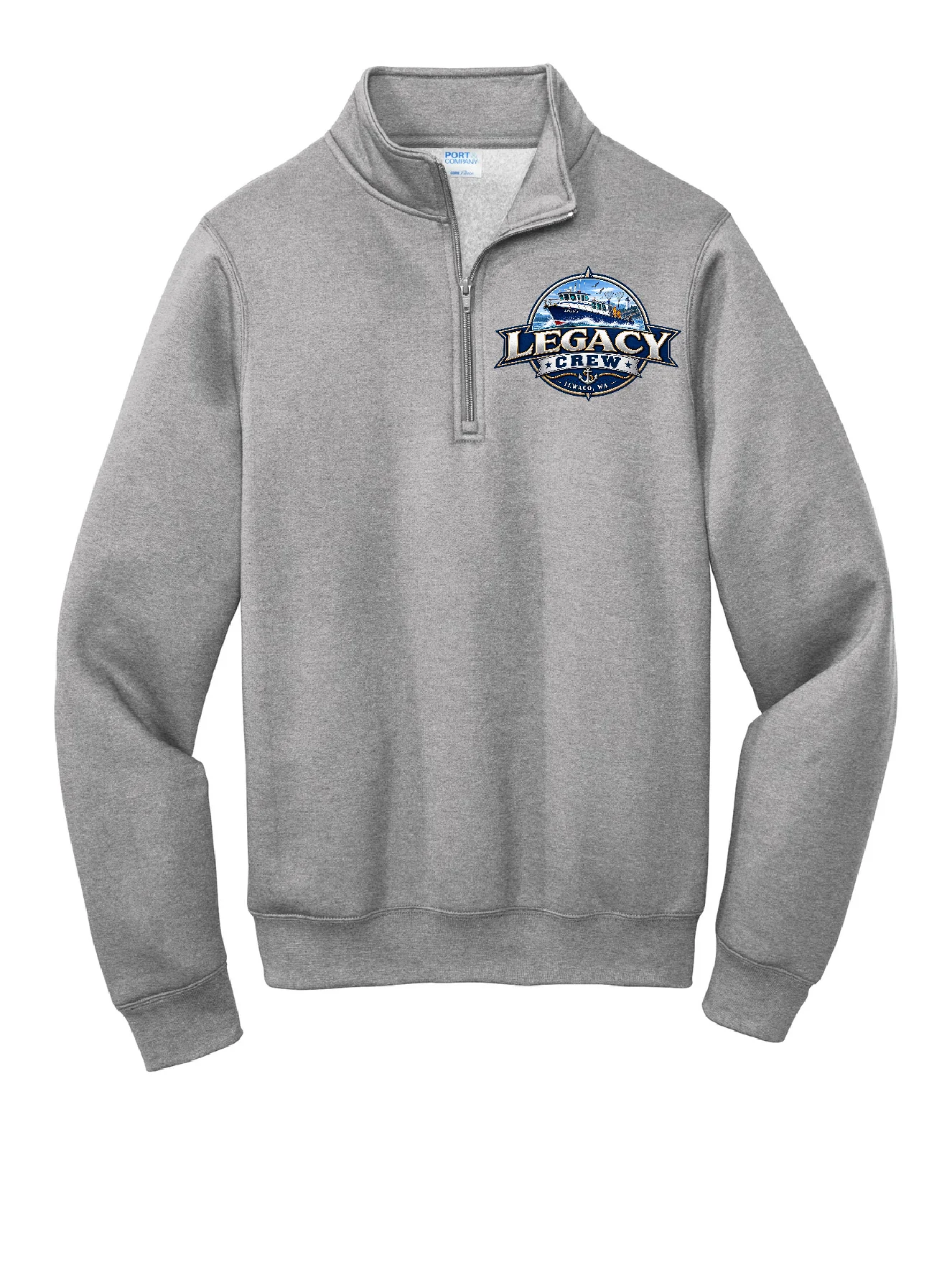 LEGACY CHARTER BOAT 1/4 ZIP SWEATSHIRT-MEDIUM product image (2)