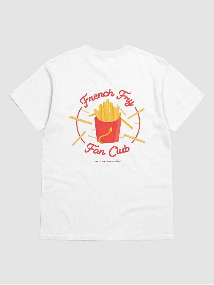 French Fry Fan Club T-Shirt - White product image (1)