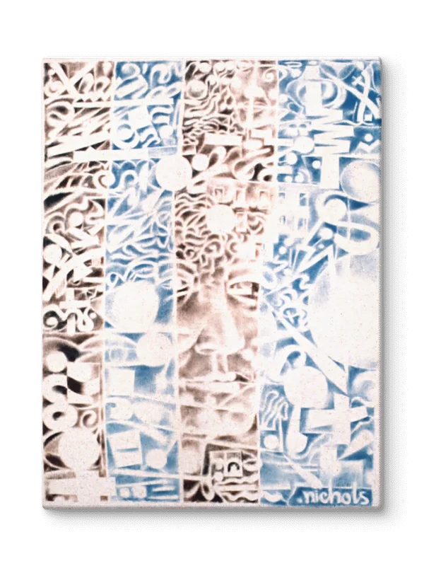 Portrait of a Woman/ Gulf War Dreams (1990) on canvas (30" x 40") product image (2)