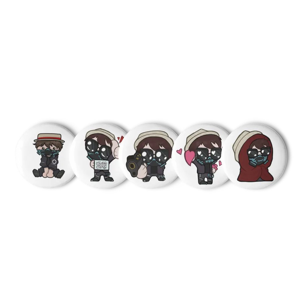 Chibi Noved Pin Set product image (1)