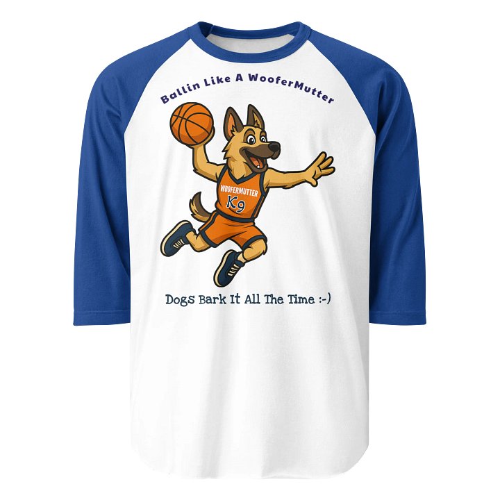 German-Shepard Unisex 3/4 Sleeve Raglan Shirt product image (25)