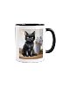Black Cat Coffee Mug