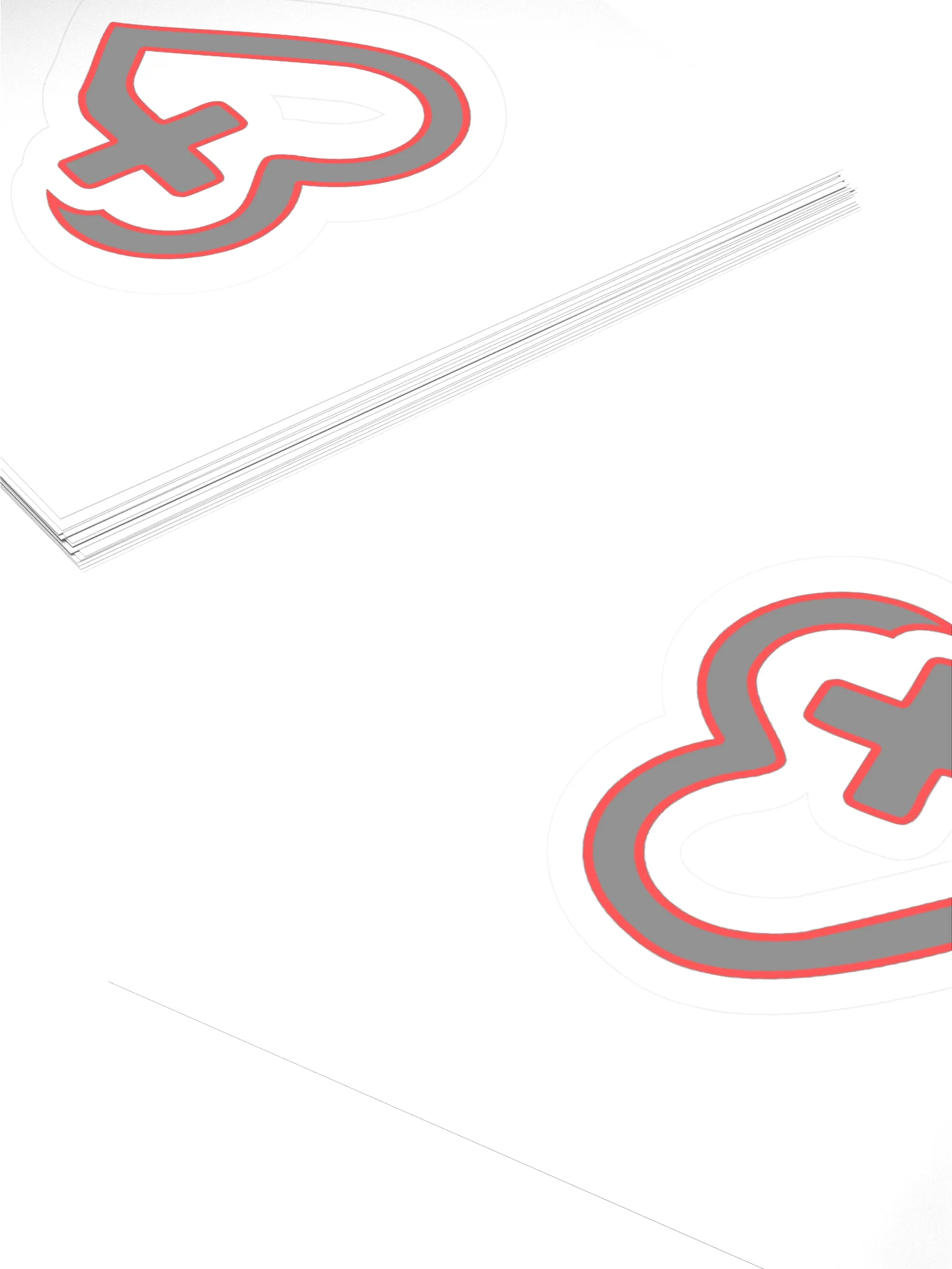 Cross In Heart sticker product image (13)