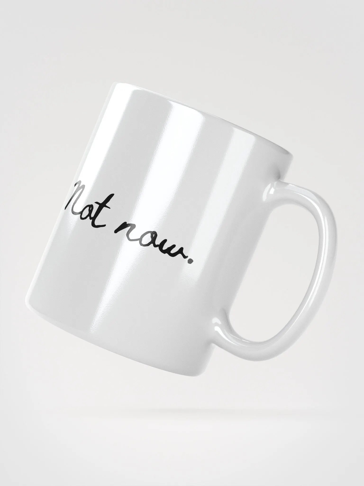 Not Now Mug product image (3)