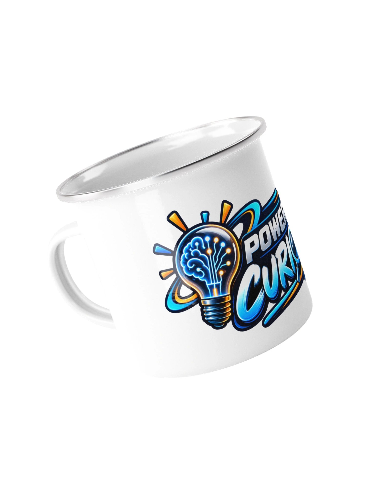 Powered by Curiosity – CHATapa Mug product image (2)