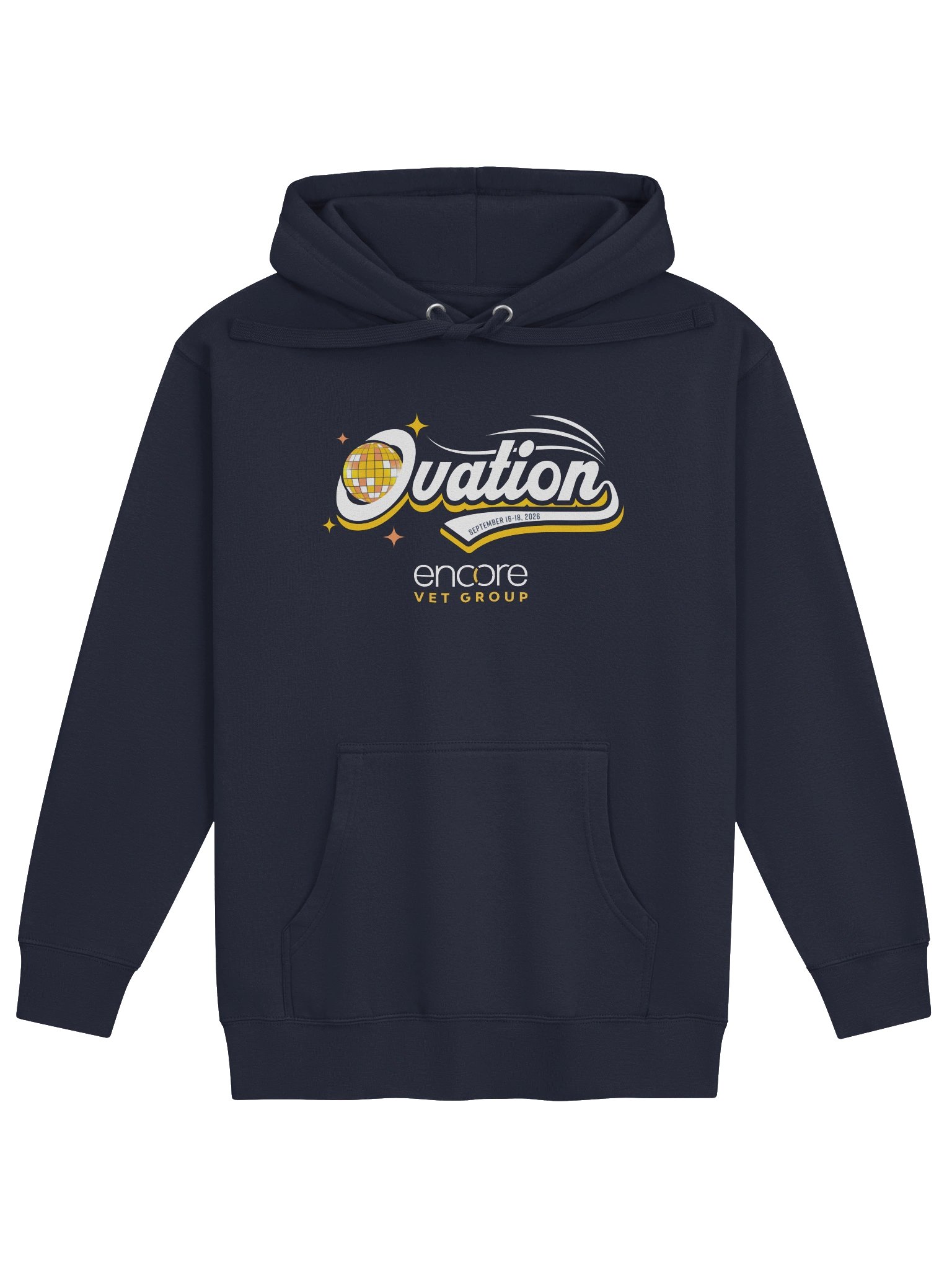 Ovation 2026 Hoodie - Navy/Pink product image (1)