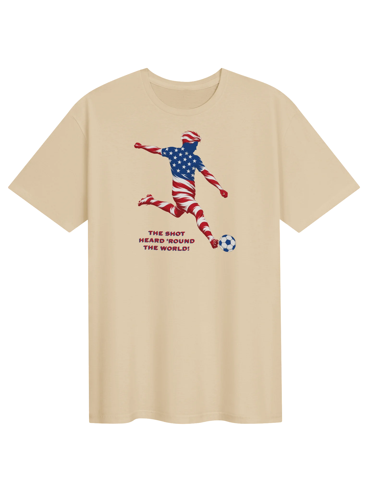 The Shot Heard 'Round the World Soccer Tee product image (1)