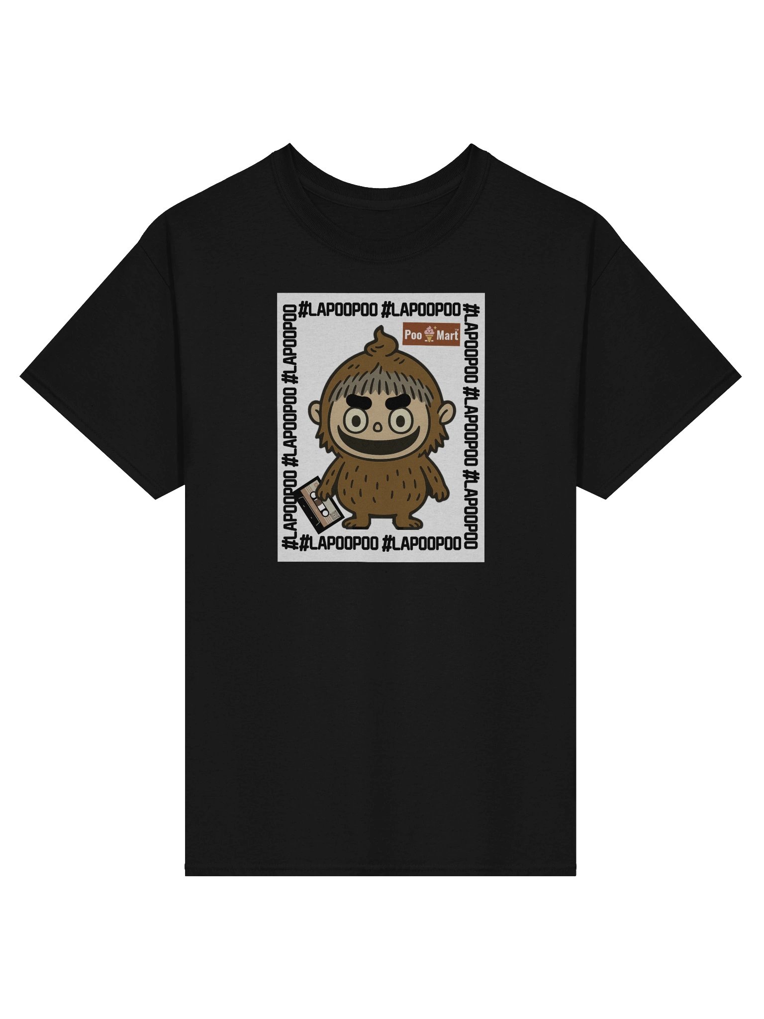 LAPOOPOO with Cassette T-Shirt product image (1)