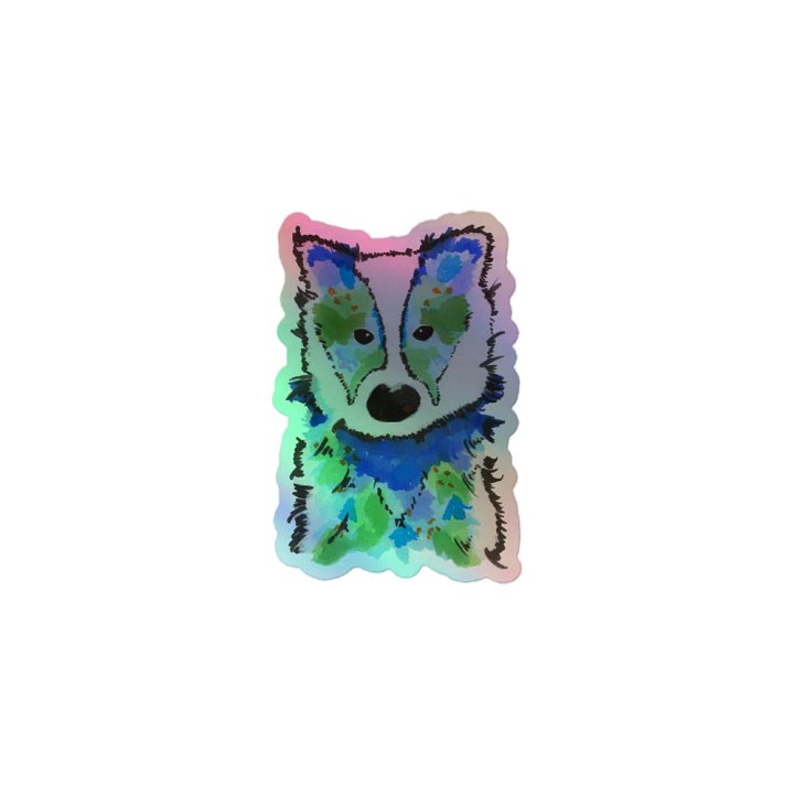 Honey Badger Holographic Sticker product image (1)