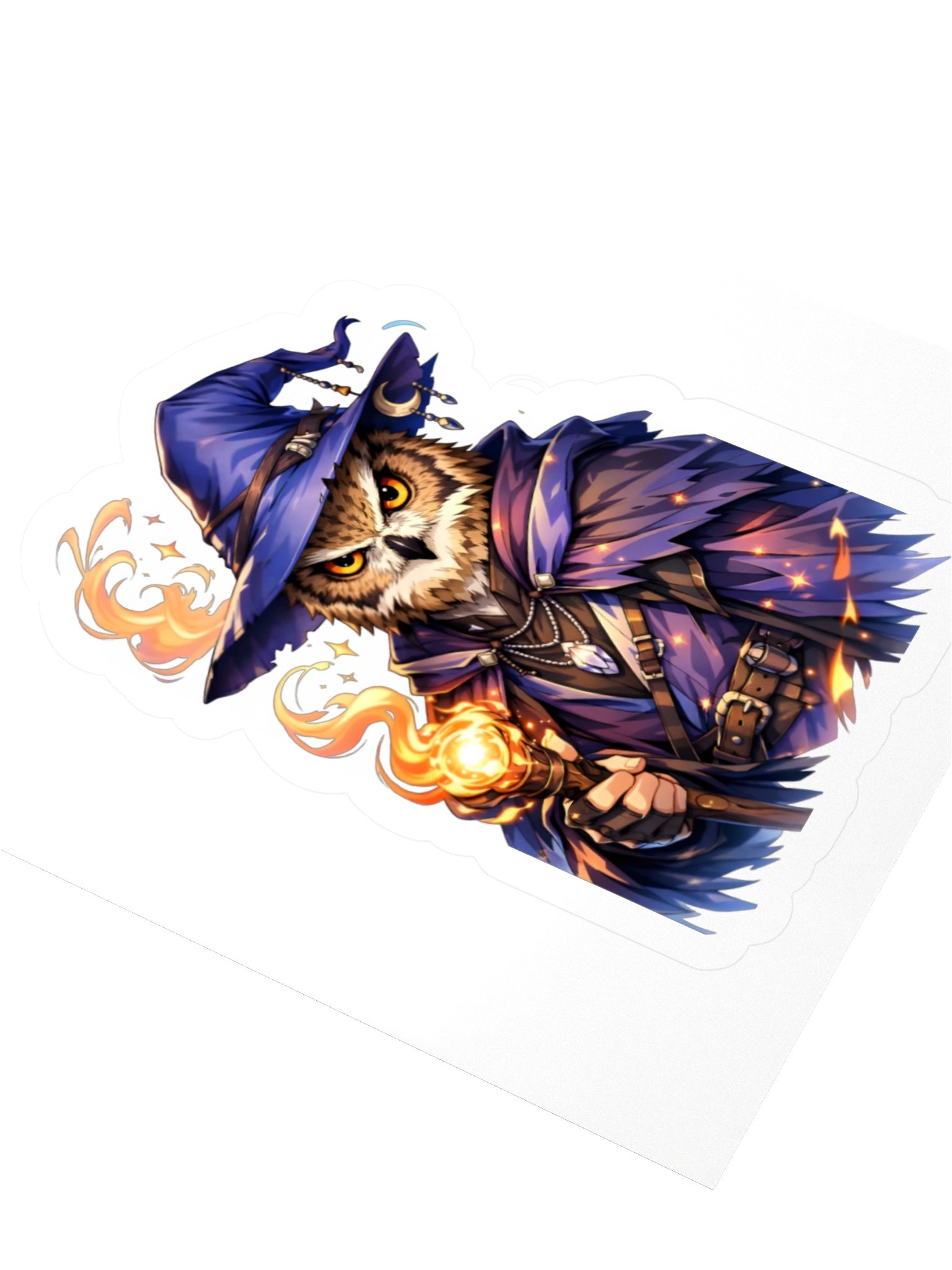 Wise Wizard Owl Sticker Set product image (8)