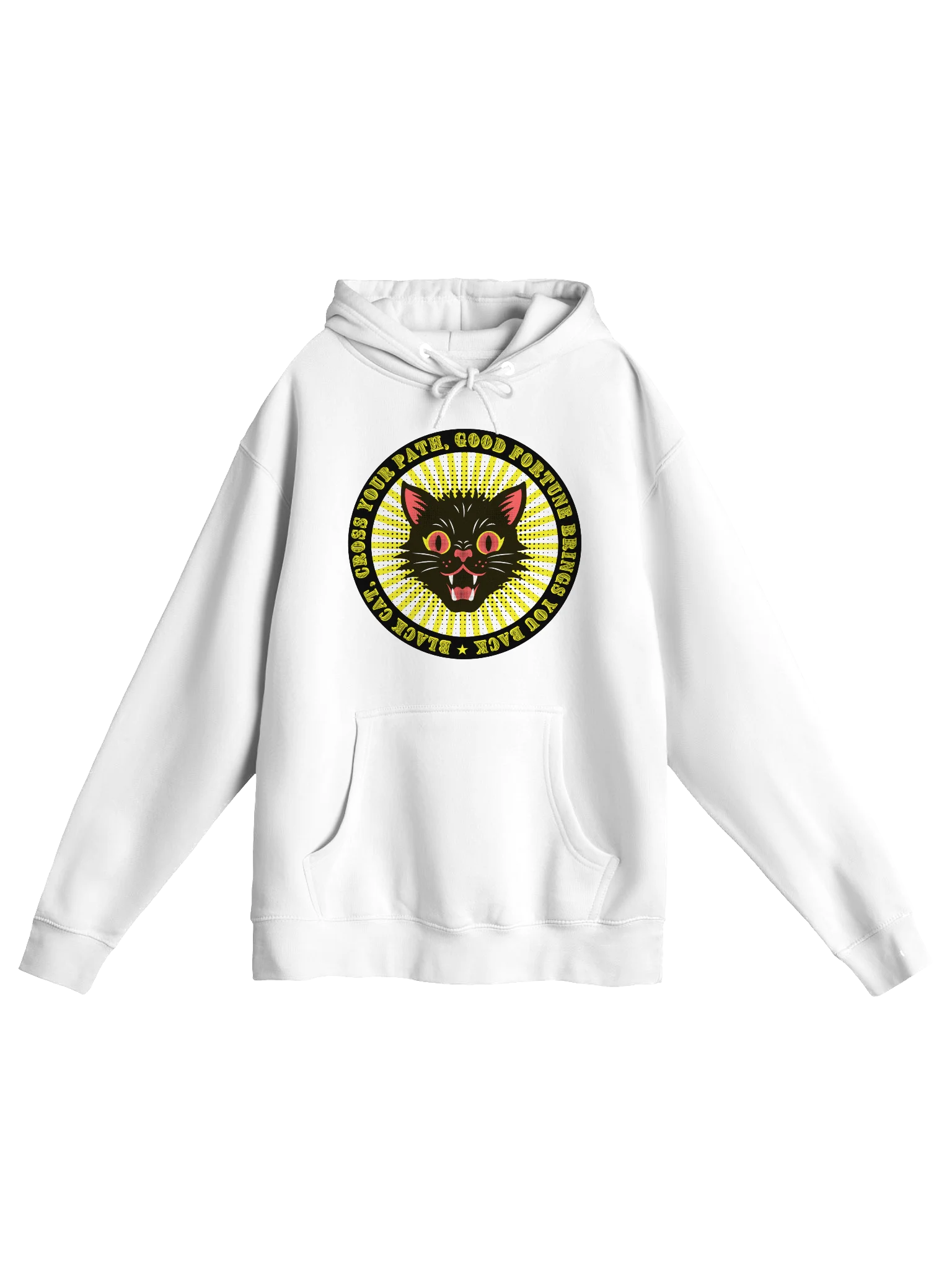 Lucky Black Cat Premium Hoodie product image (1)