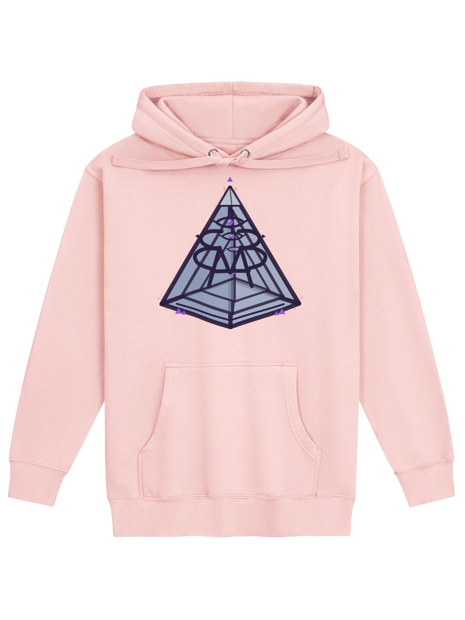 AMP-33 6D Pyramid Hoodie — Pink product image (1)