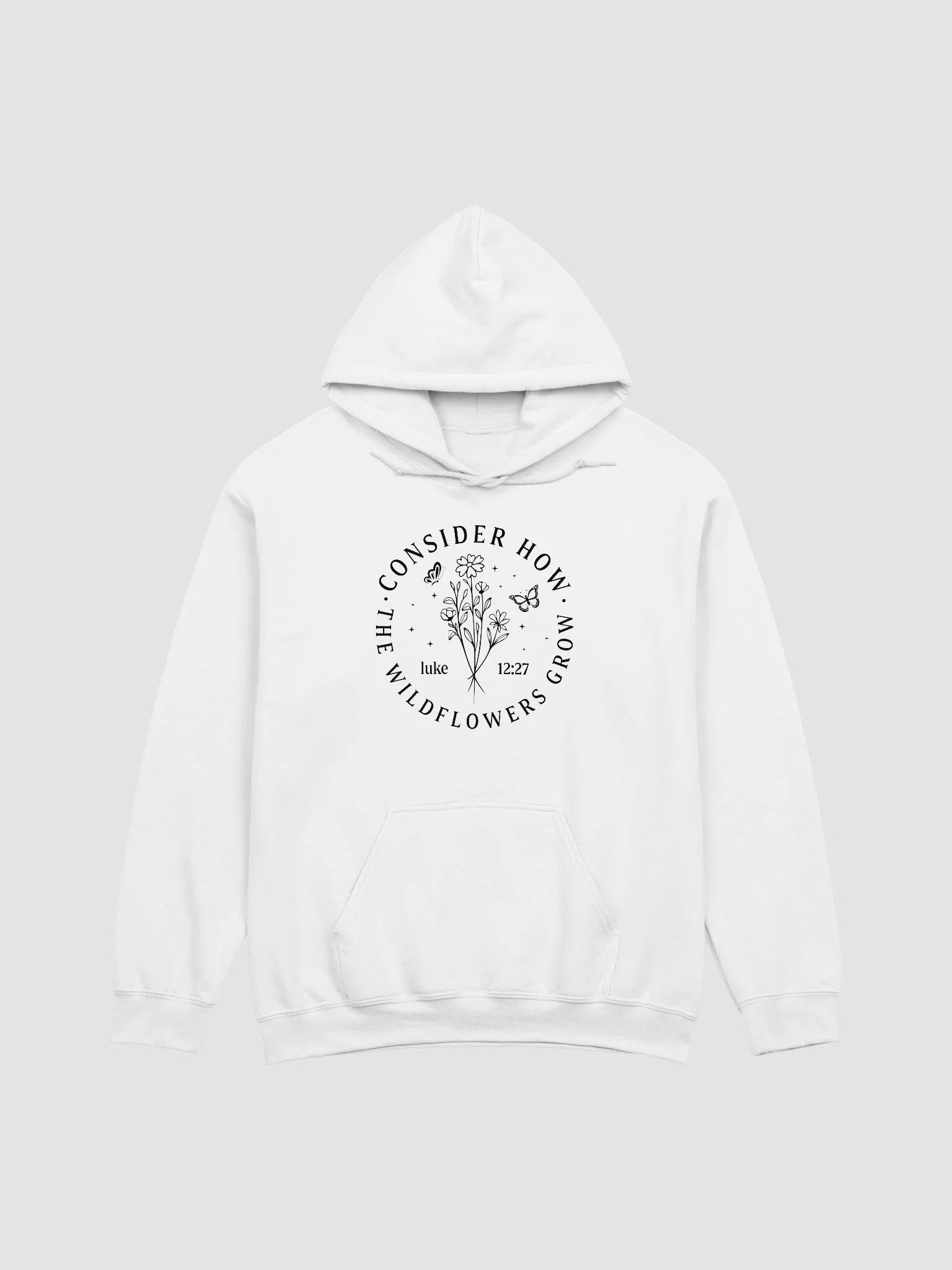 Consider How the Wildflowers Grow Adventure Hoodie product image (2)