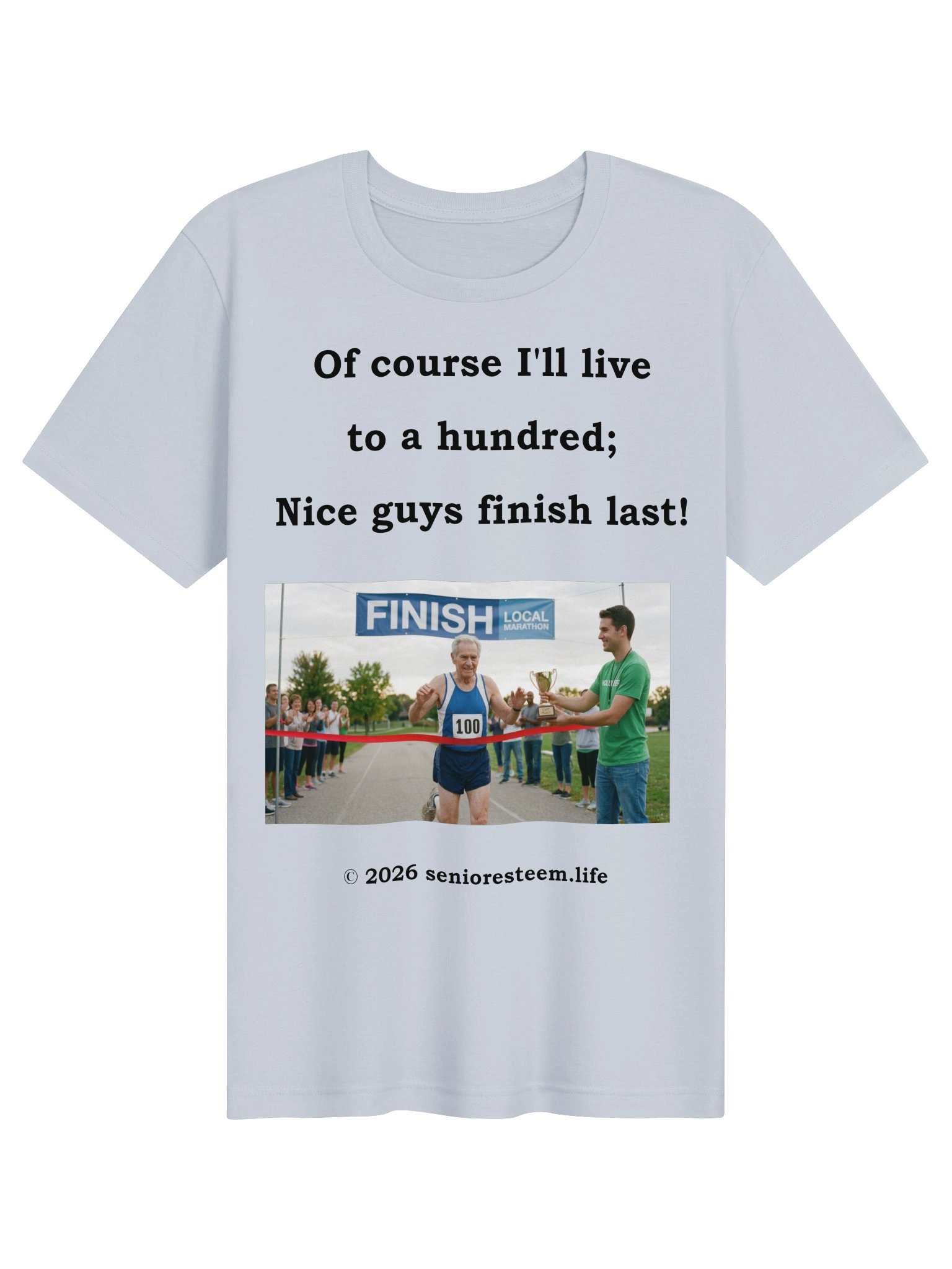 Nice Guys Finish Last Light-Colored T-Shirt product image (1)