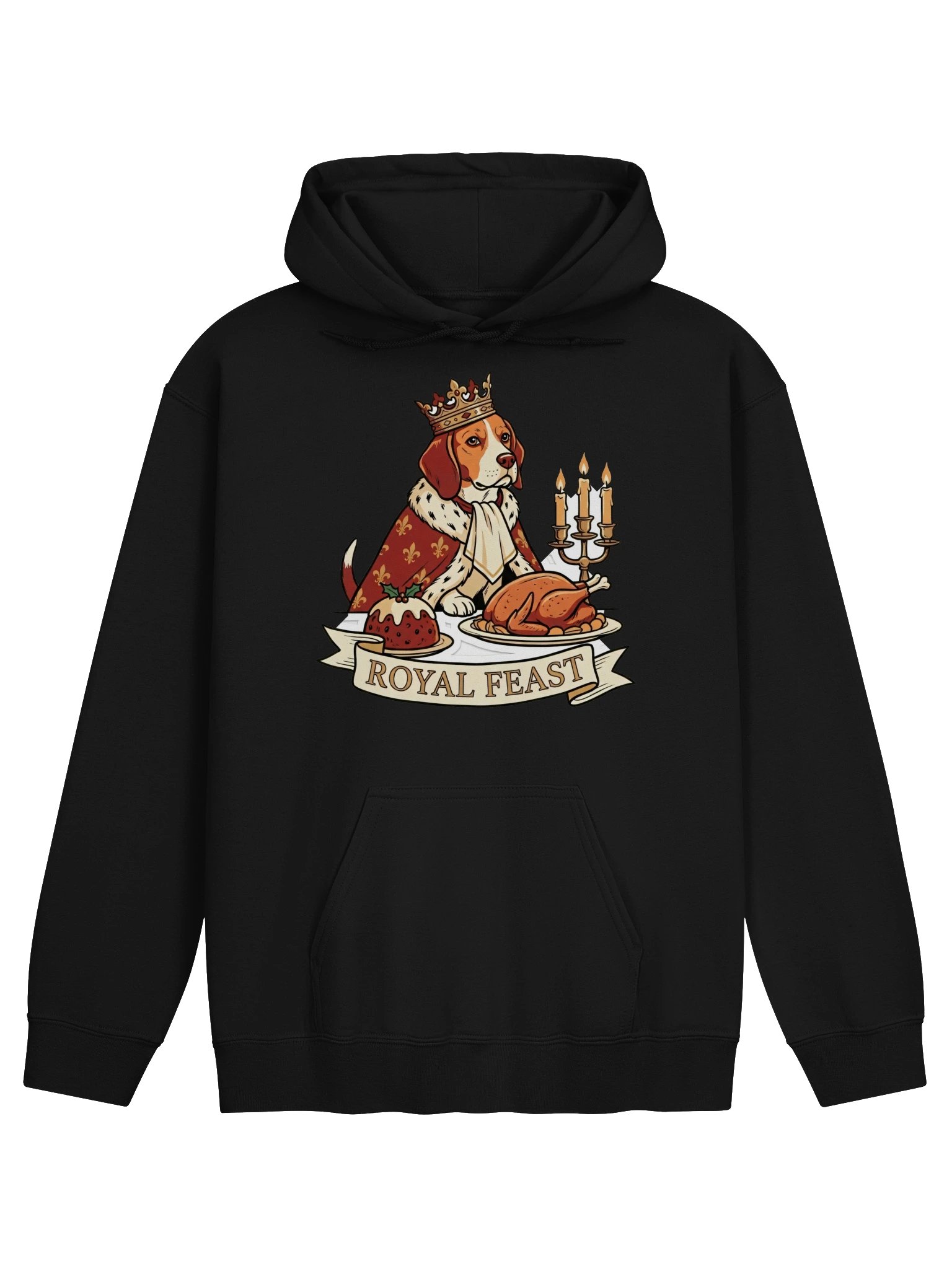 Royal Feast Beagle Hoodie product image (1)