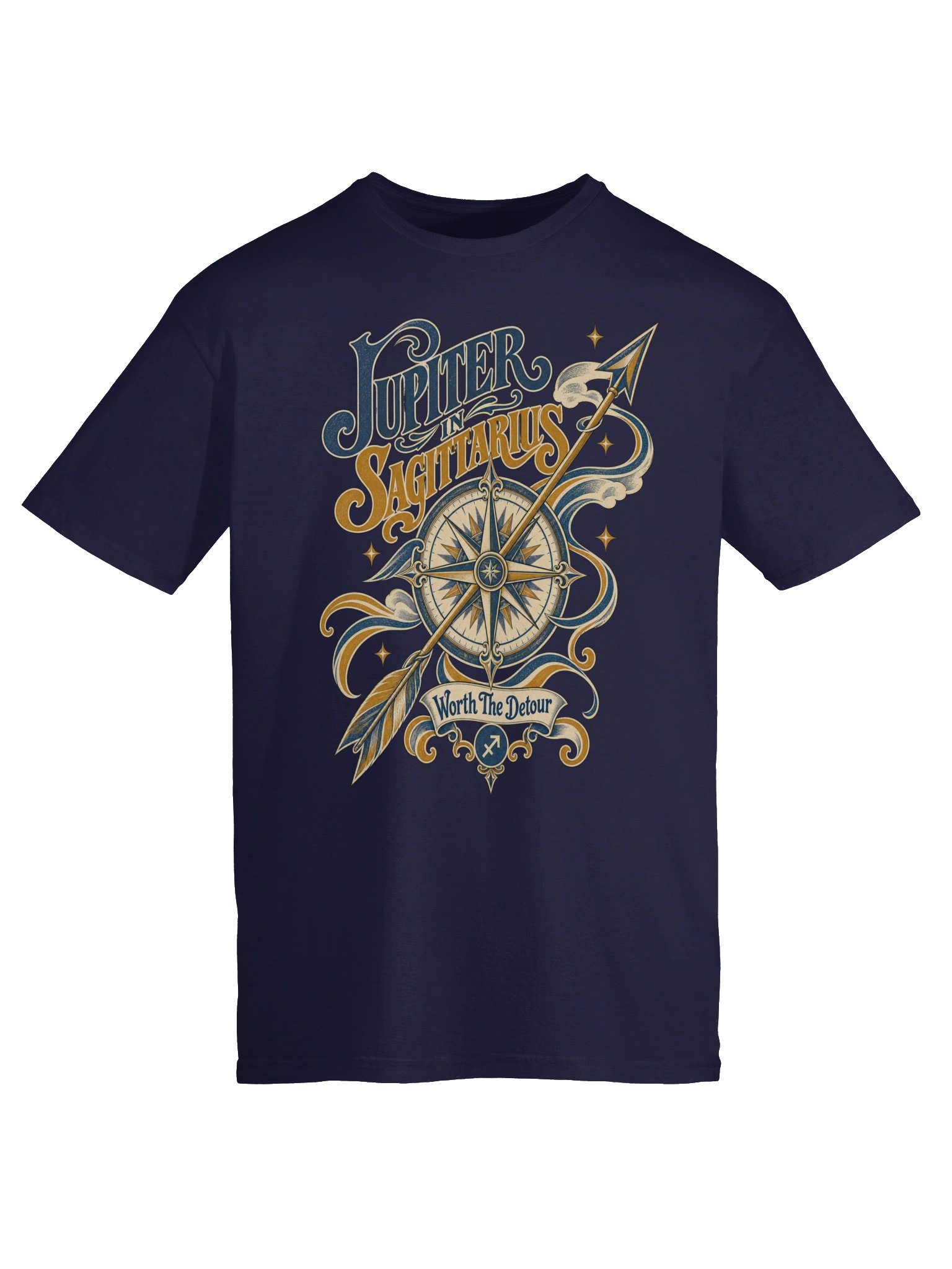 Jupiter in Sagittarius Worth the Detour Tee product image (5)
