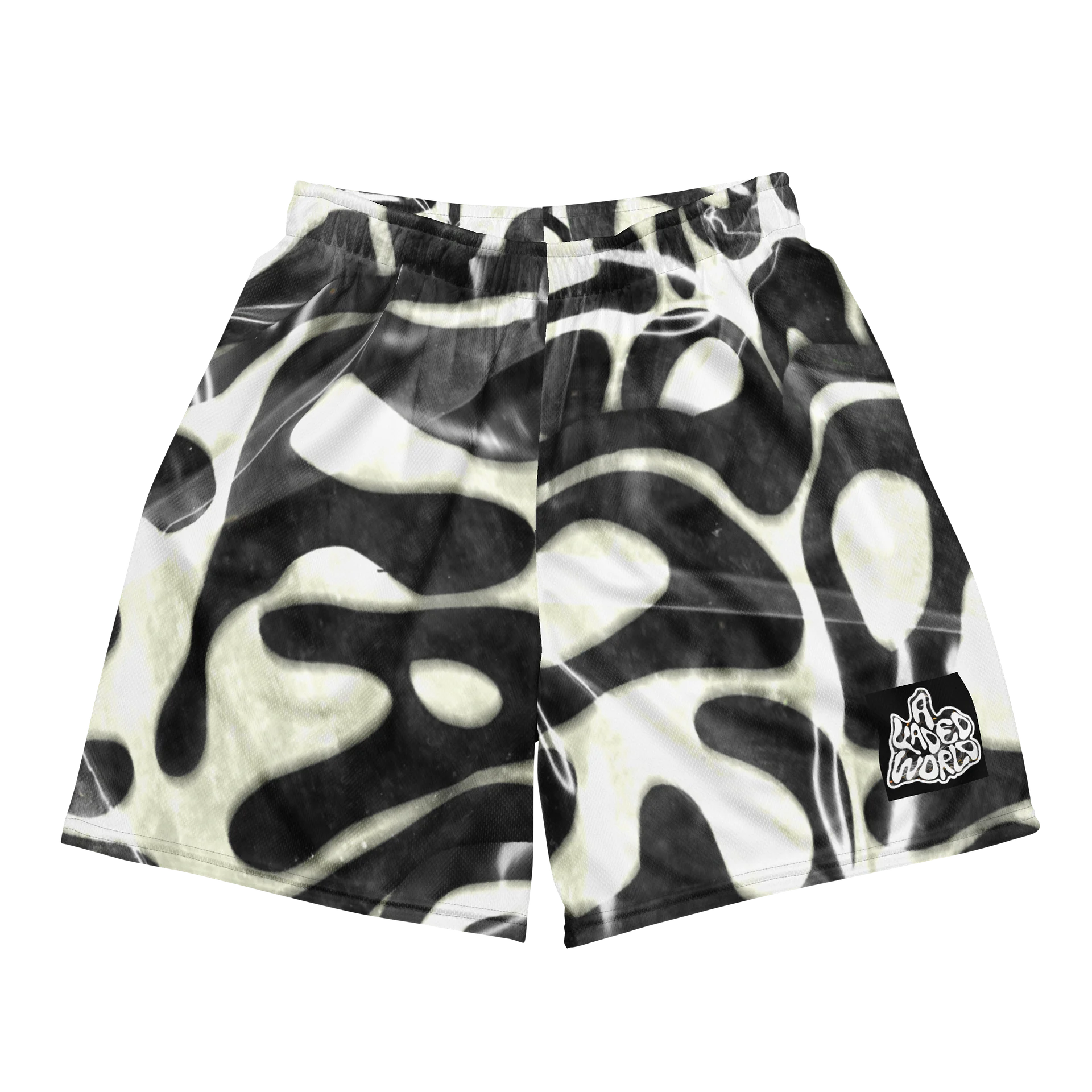 A Faded World AFW Shorts White product image (1)