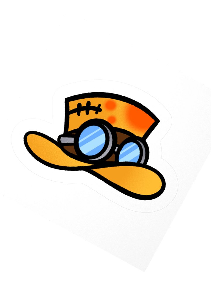 Derpy Hat Sticker product image (2)