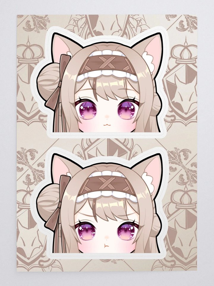 Mocha Peeker Sticker Set A product image (2)