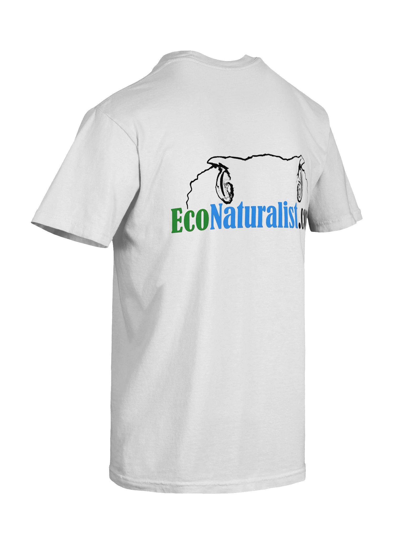 EcoNaturalist Classic Logo T-Shirt (White) product image (8)