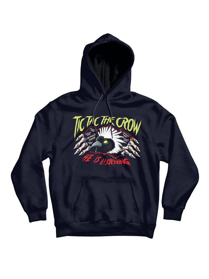 Listening Crow Hoodie product image (1)