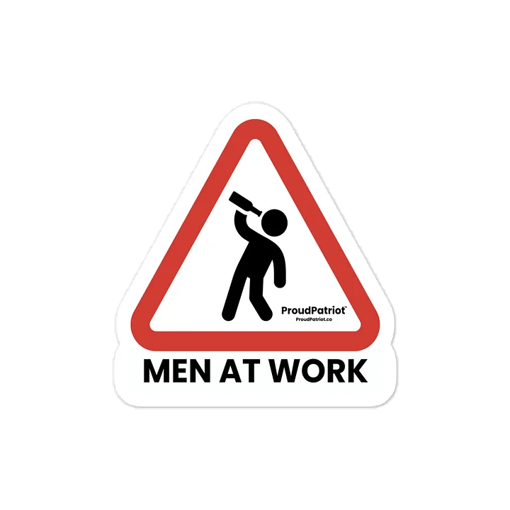 Men At Work Vinyl Sticker product image (1)
