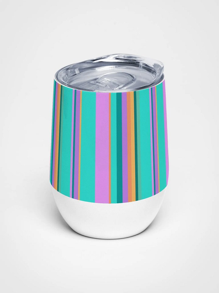 Party Time! Colorful Stripes Wine Cooler product image (2)