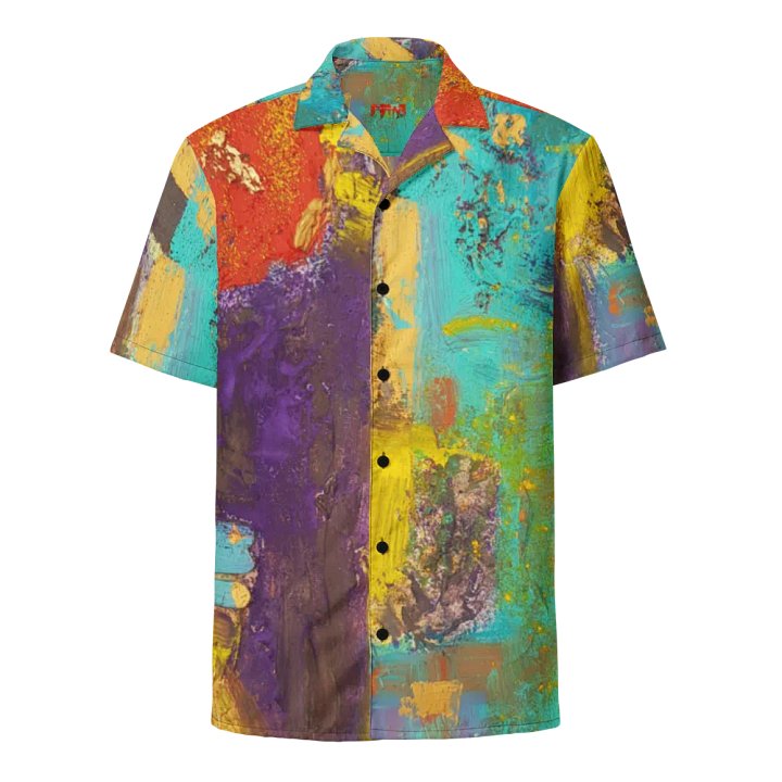 original painting by b.reters, printed on Hawaian shirt product image (1)