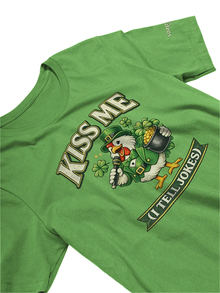 Kiss Me (I Tell Jokes) Soft Tee product image (8)