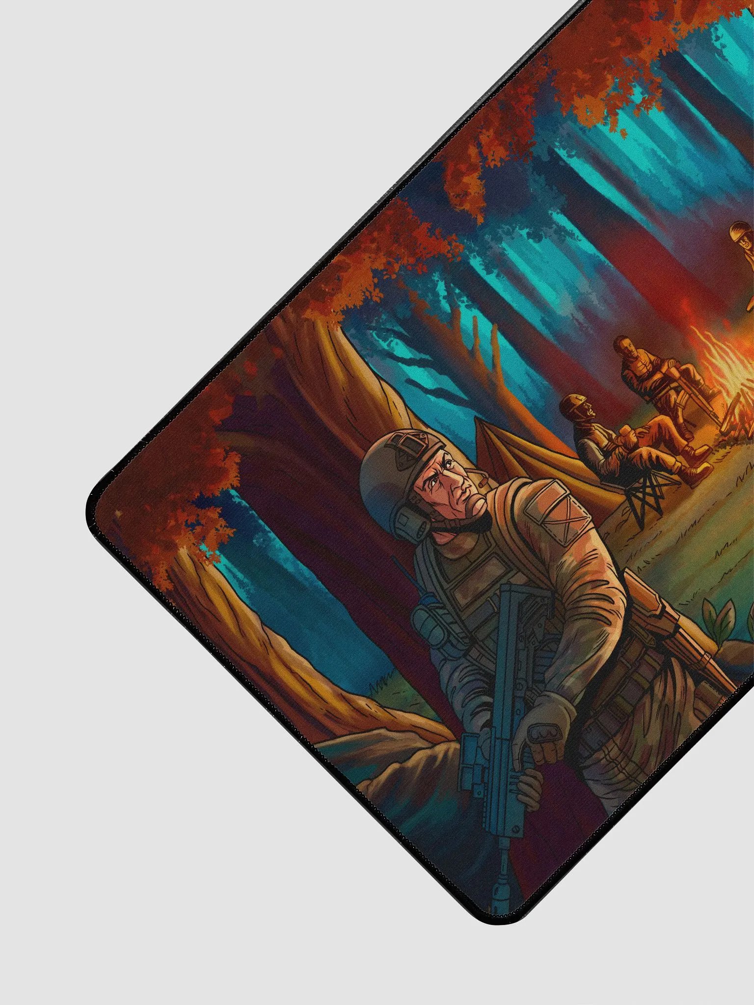 'Forest Ambush' Desk Mat (15.5" x 31.5") product image (3)