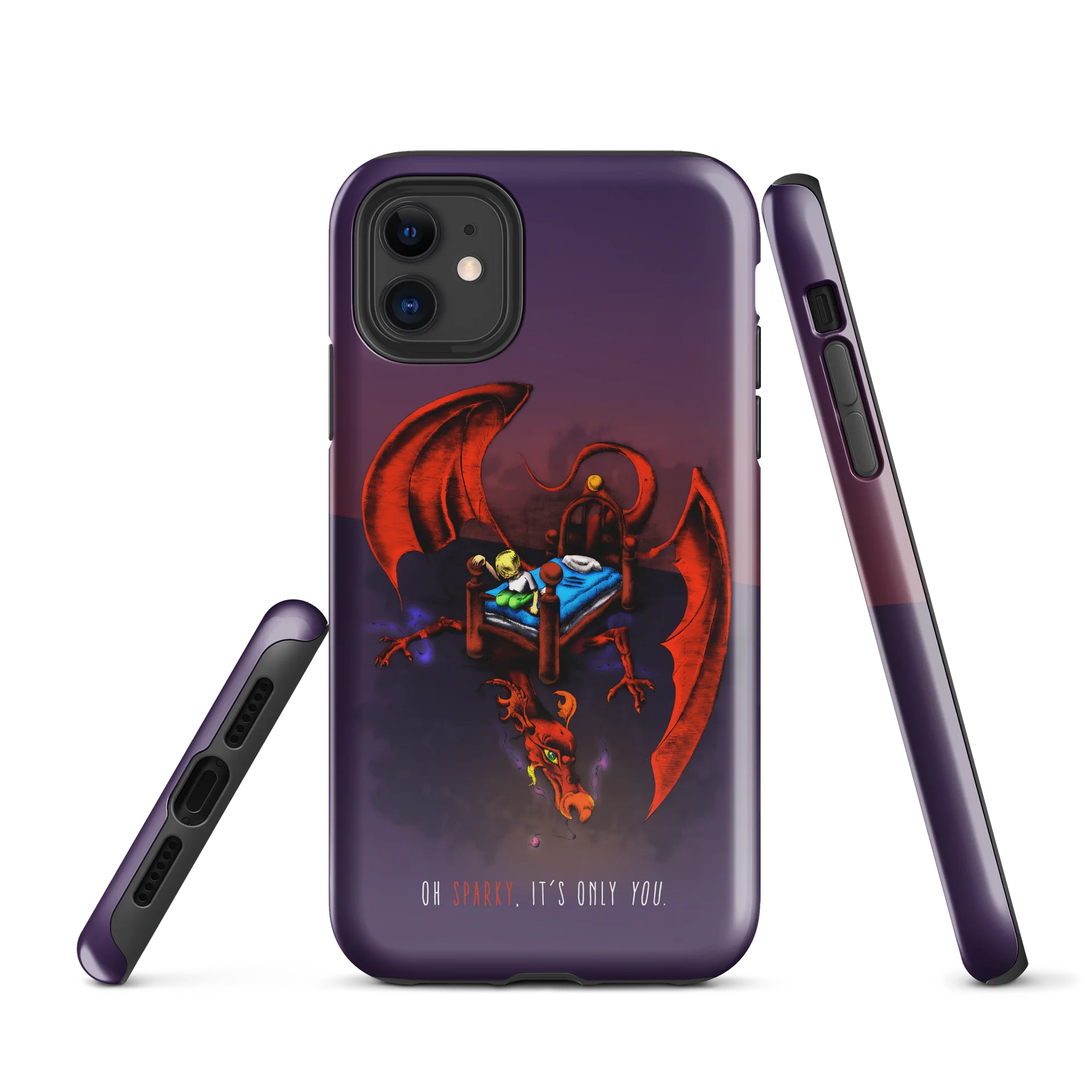 Oh Sparky, It's Only You iPhone Tough Case product image (1)